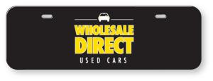 .060 White Styrene Licence Plates (3.875" x 11.875") Screen-printed