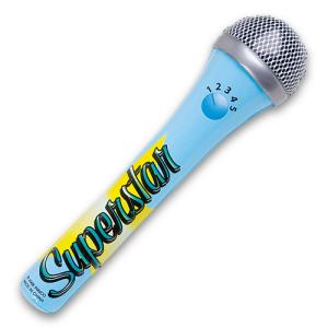 Microphone gonflable 15"